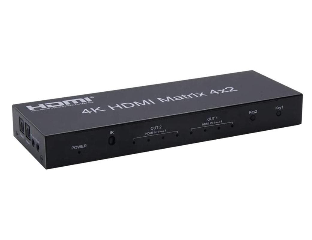 HDMIマトリックス 切替器 音声分離 IM-HDMX4x2-N imaru