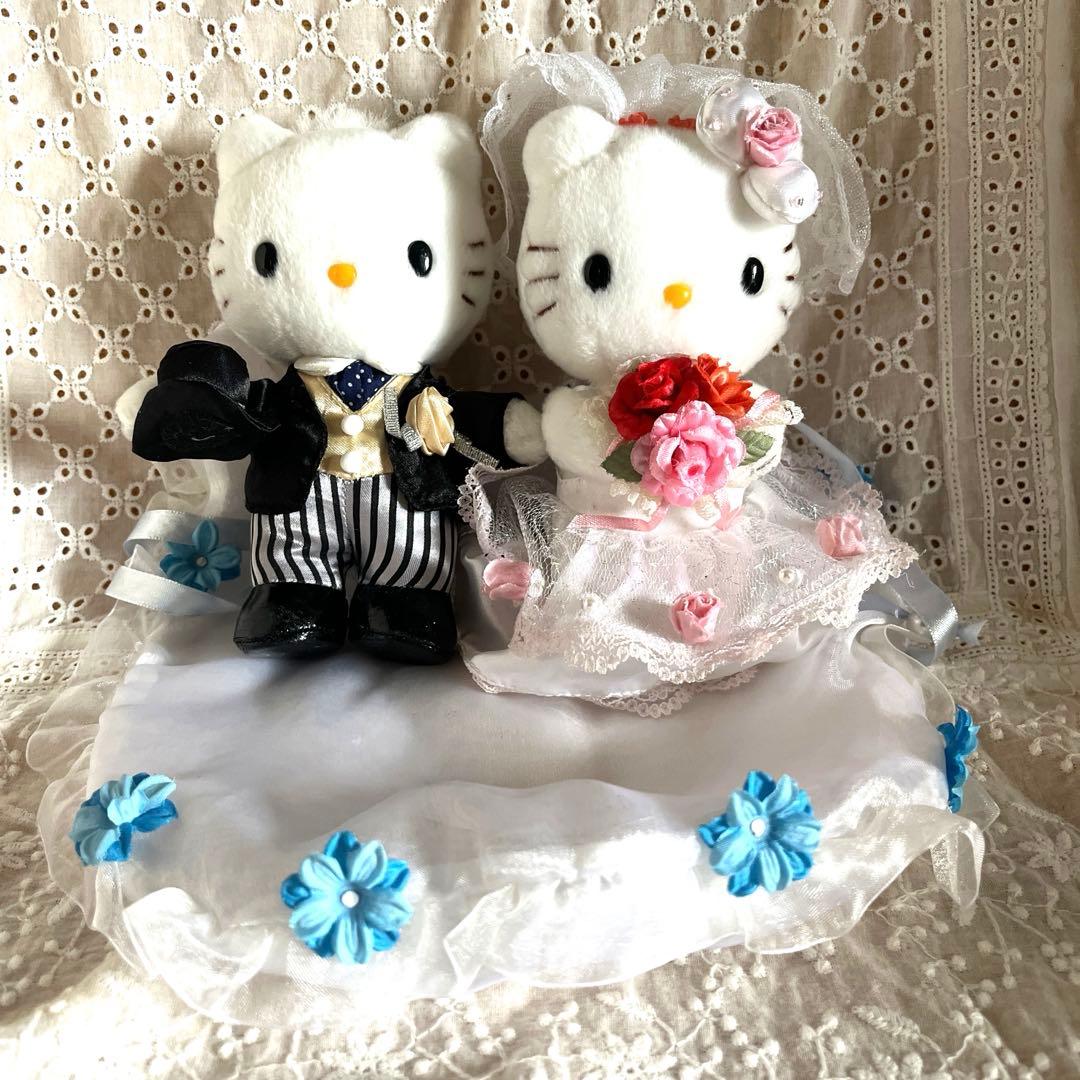 NTT限定品‼️サンリオ キティダニエル 電報ウェディングカップル結婚式 希少