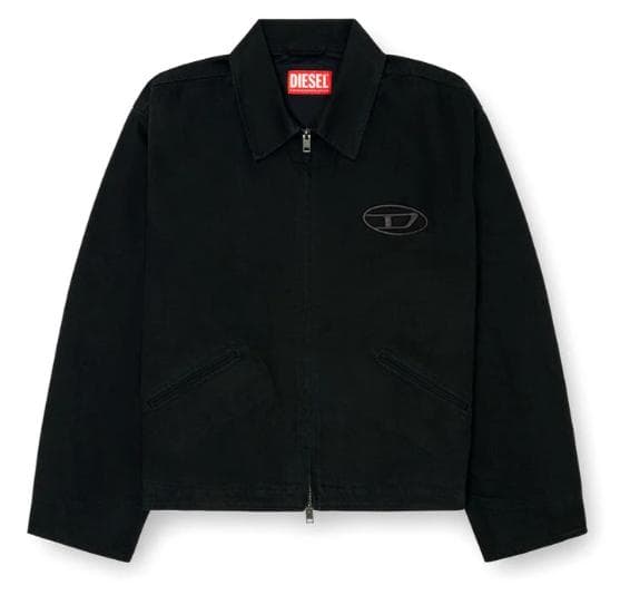 DIESEL [新品タグ・予備ボタン付き] グレン期 ダブルジップジャケット
