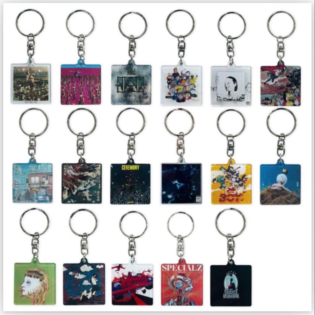 【未開封】King Gnu CDジャケットアクリルキーホルダー　キーチェーン