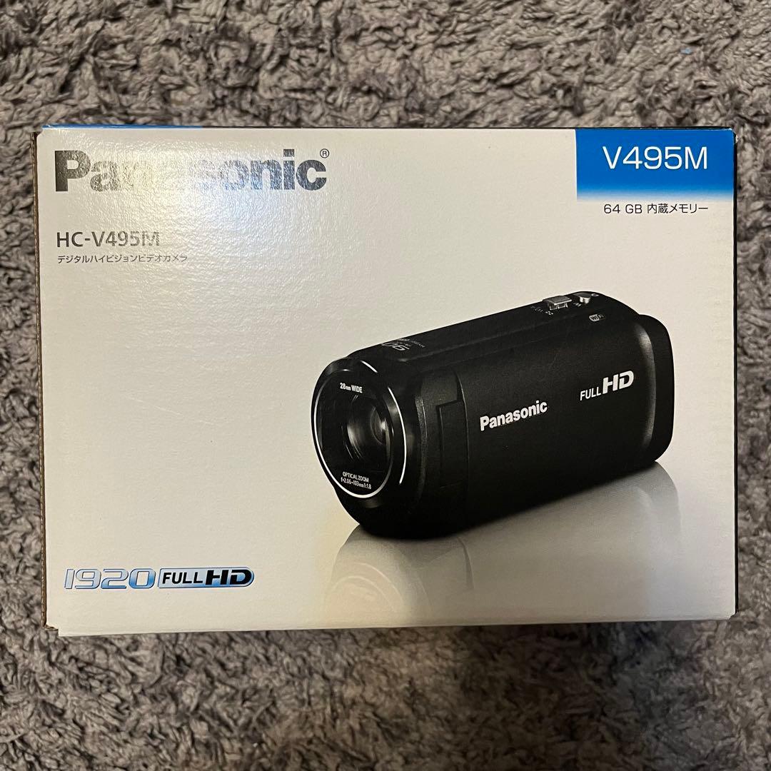 ＊値下げ大歓迎　Panasonic HC-V495M 64GB ビデオカメラ