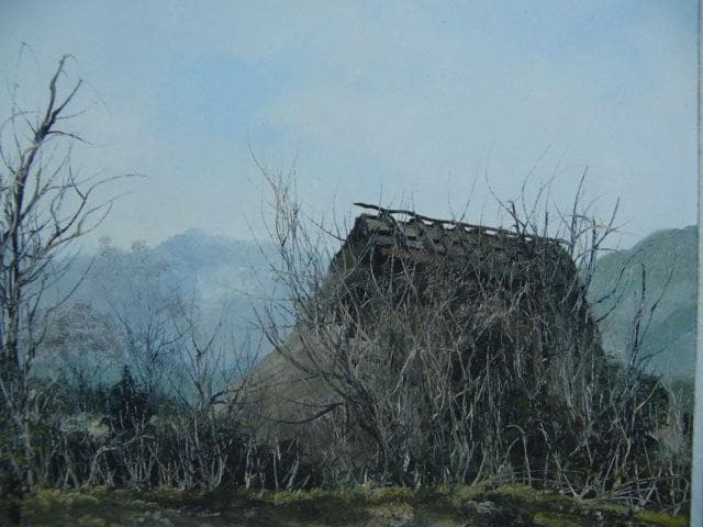 向井 潤吉、100、額装画集画、新品高級額、日本の風景、ふるさと