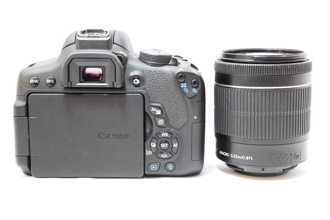 超美品✨Canon EOS KissX8i✨高性能標準レンズ 初心者◎ 一眼レフ