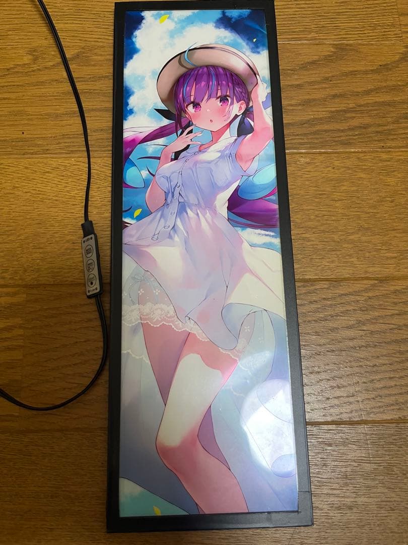 湊あくあ Vtuber PC用LEDパネル