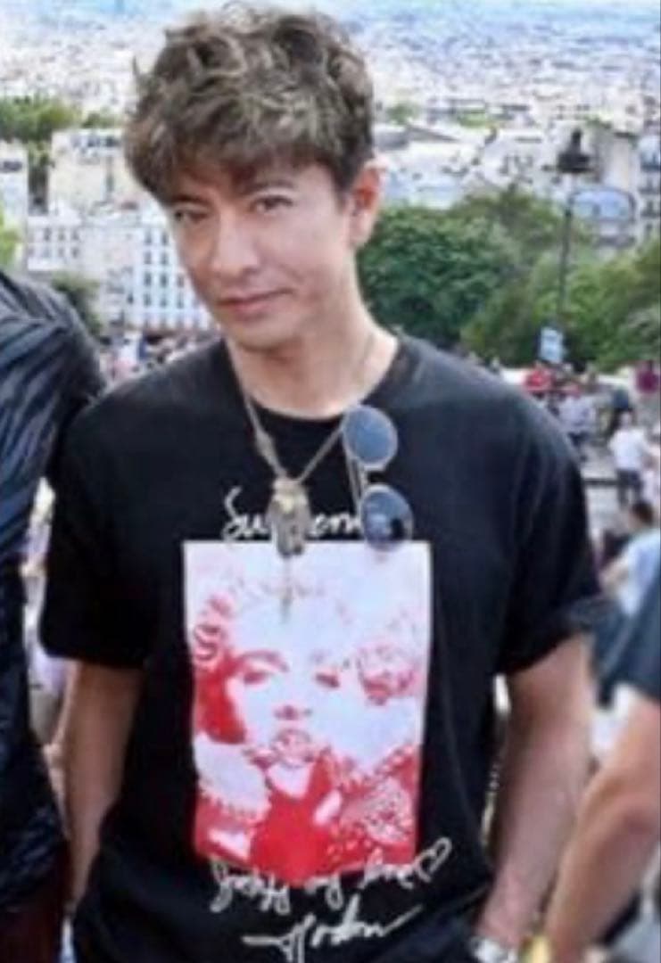 Supreme Madonna Tee ブラック M 木村拓哉