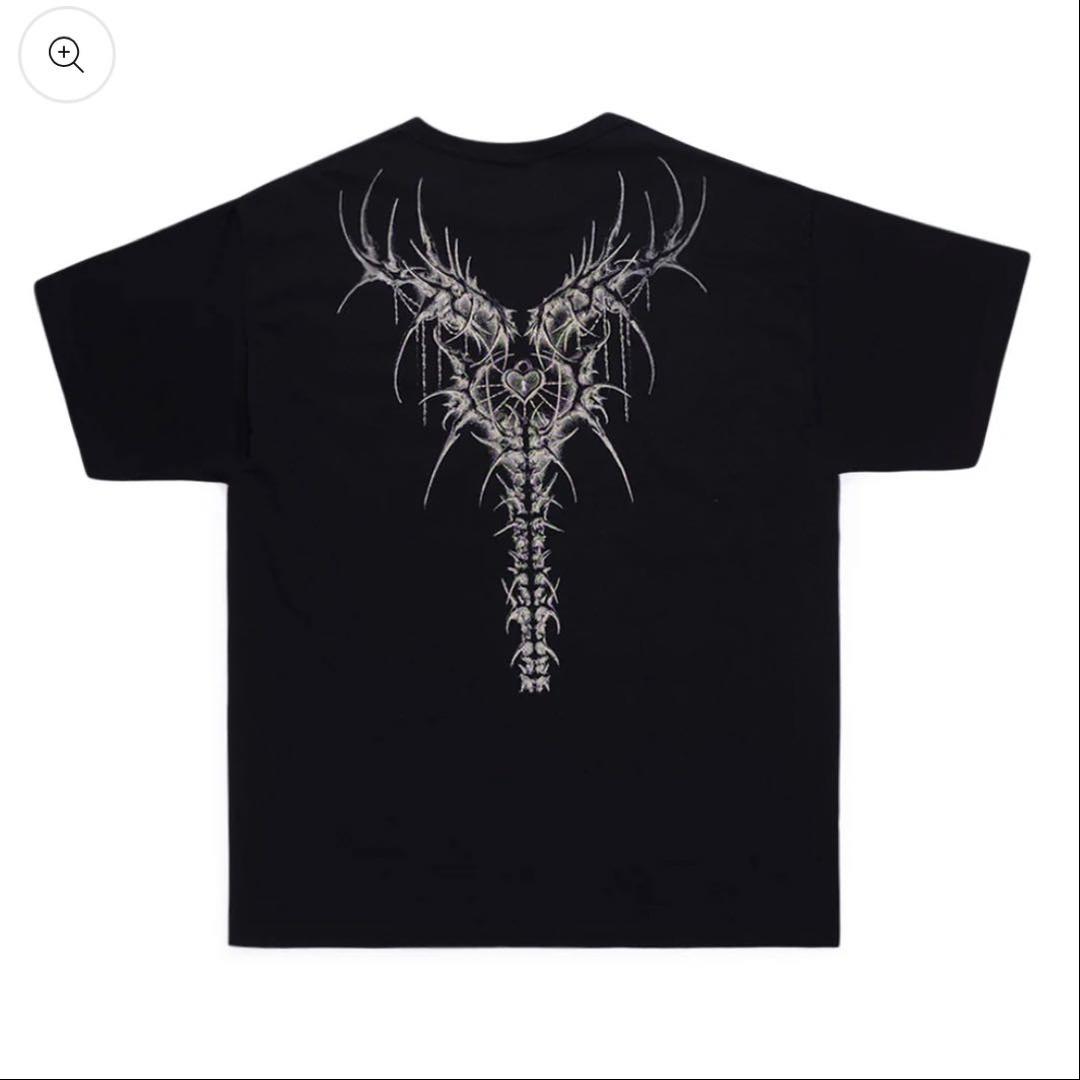 EC Melodi Hollow T-Shirt ブラック [M]
