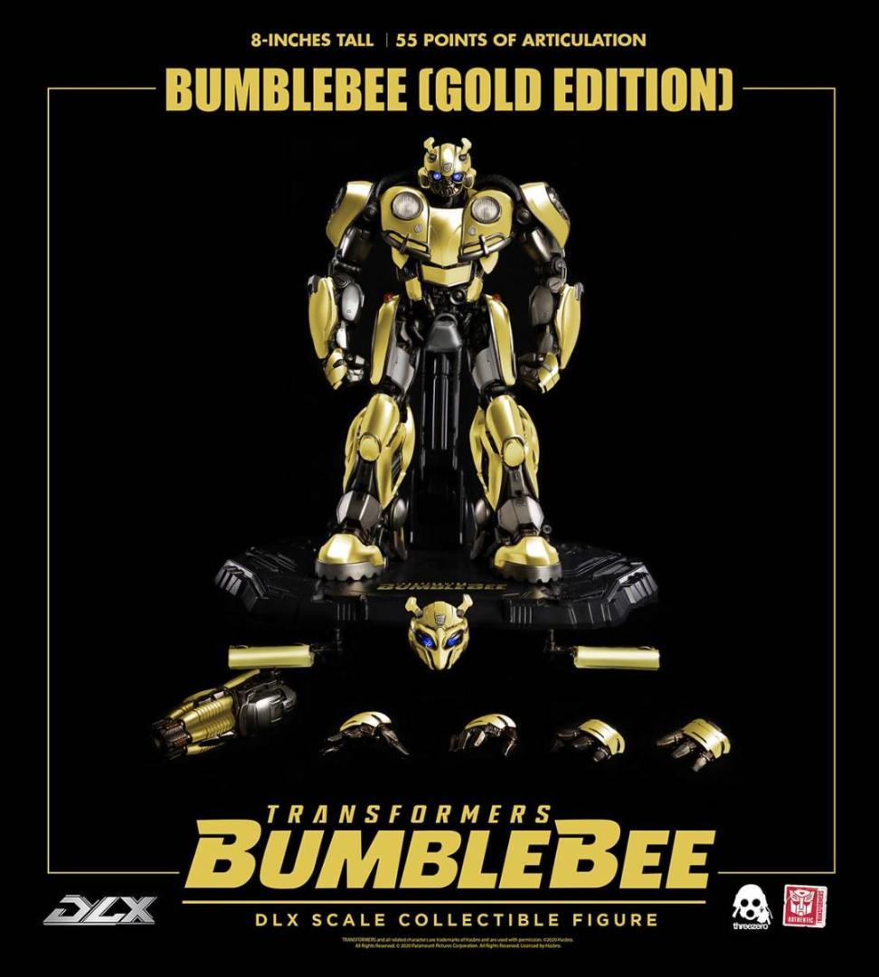 Threezeroトランスフォーマー ビースト覚醒DLX バンブルビー ゴールド