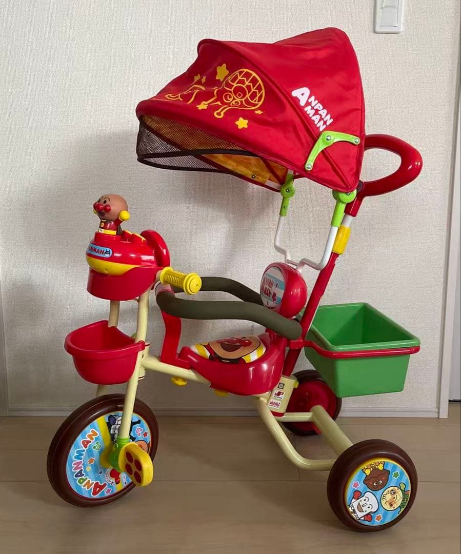 ジョイパレット　それいけ！アンパンマン デラックスII 三輪車