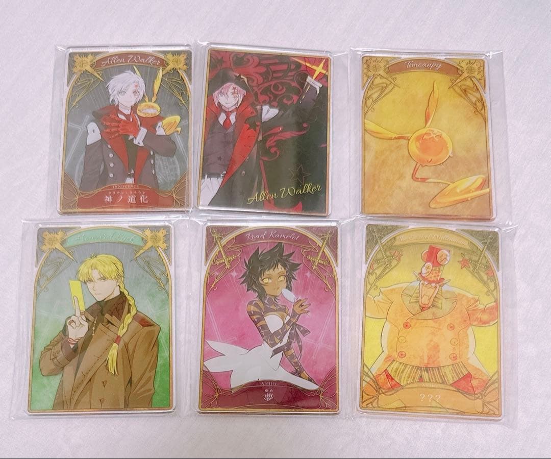 D.Gray-man Dグレ ステータスカード　アレン　原画展