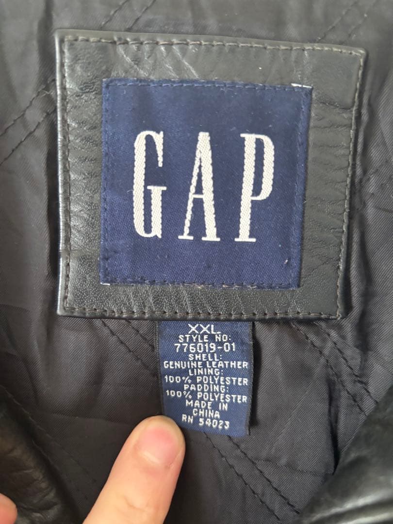 キングヌー井口00S OLDGAP オールドギャップ レザージャケット XXL