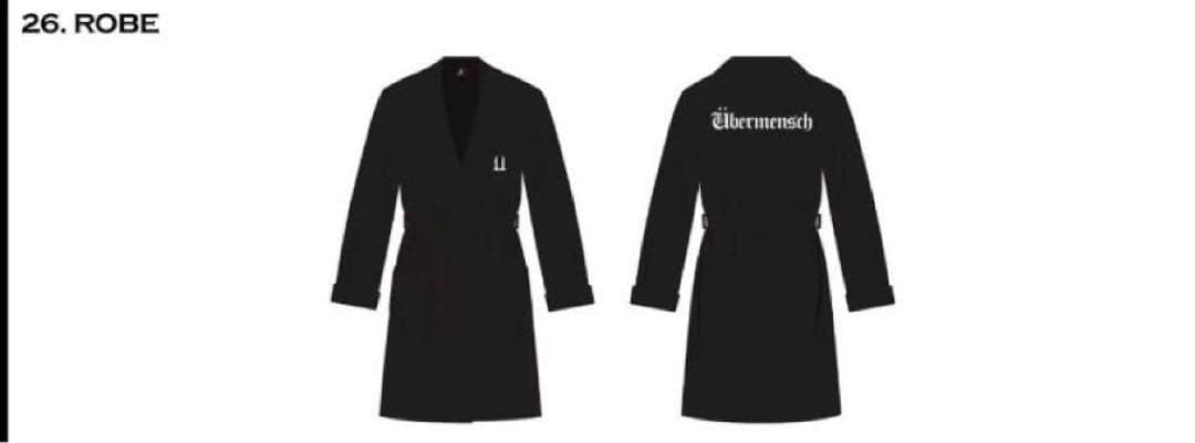 Übermensch ローブ 黒 G-DRAGON ジヨン　グッズ