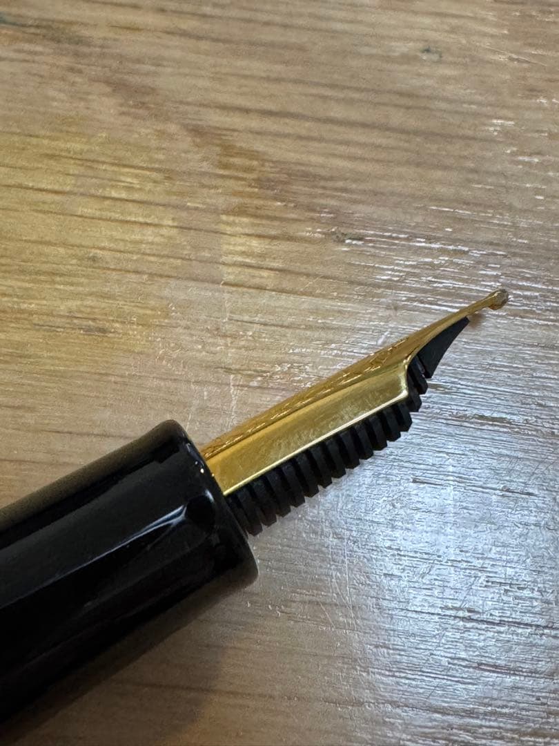 美品 SAILOR セーラー 万年筆 21K 875 nm ゴールド 21金