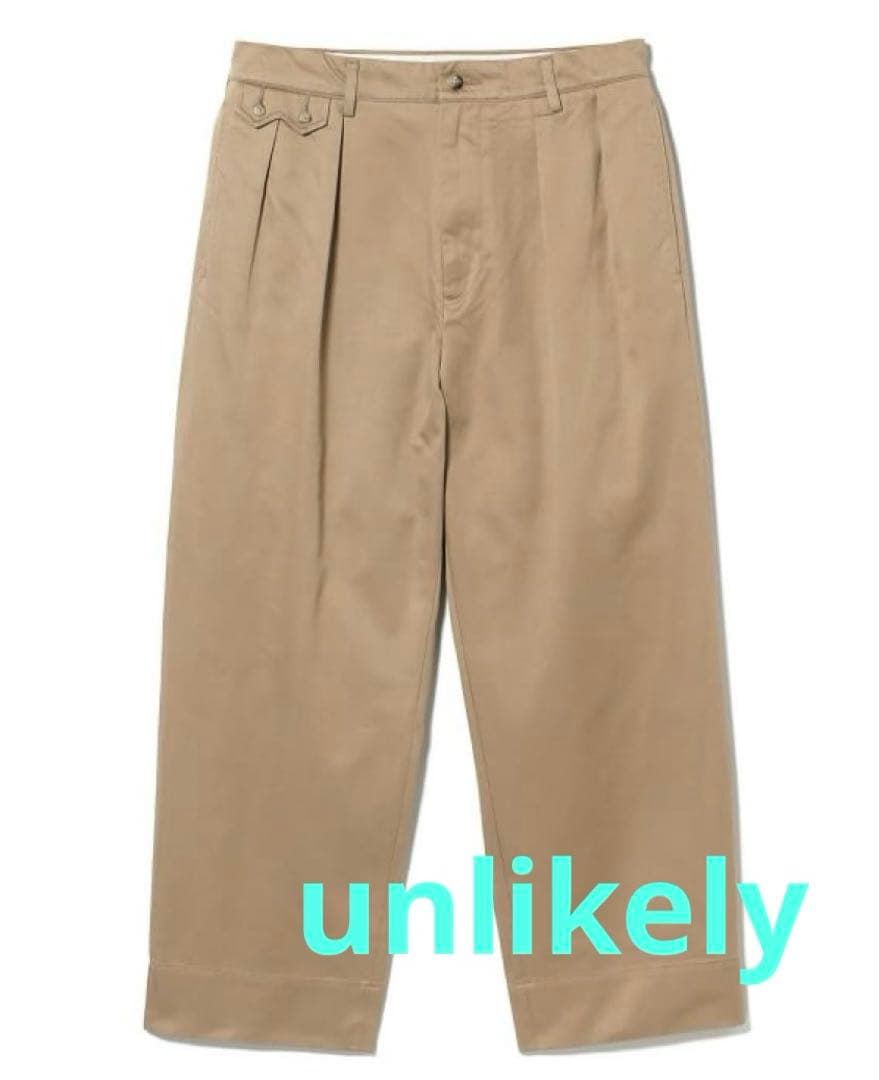 新品 Unlikely Sawtooth Flap 2P Trousers M