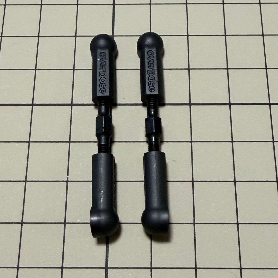 OVERDOSE トリプルリンク ステアリングワイパーセット ガルム ブラック