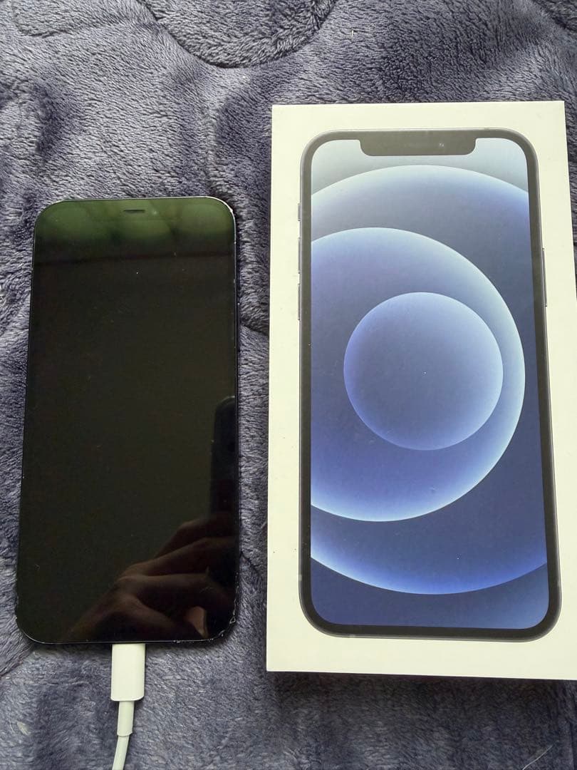 Apple iPhone 12 256GBブラック 本体