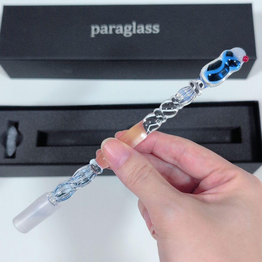 り*く様 古川紙工 Paraglass 恋するガラスペン クリームソーダ パラグ