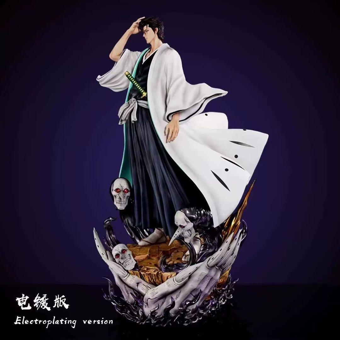 BLEACH 藍染惣右介 ガレージキット ガレキ スタチュー②④