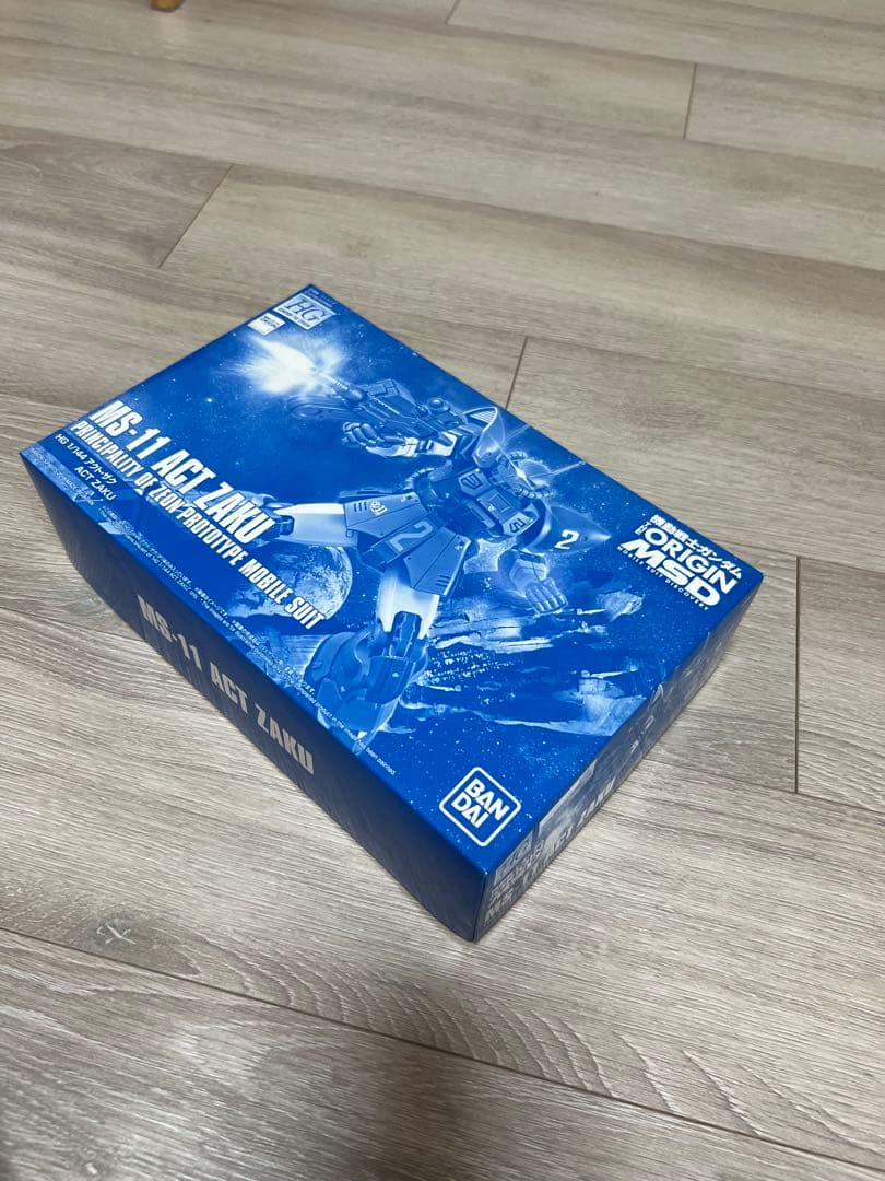 BANDAI MS-11 ACT ZAKU 1/144 HG アクトザク