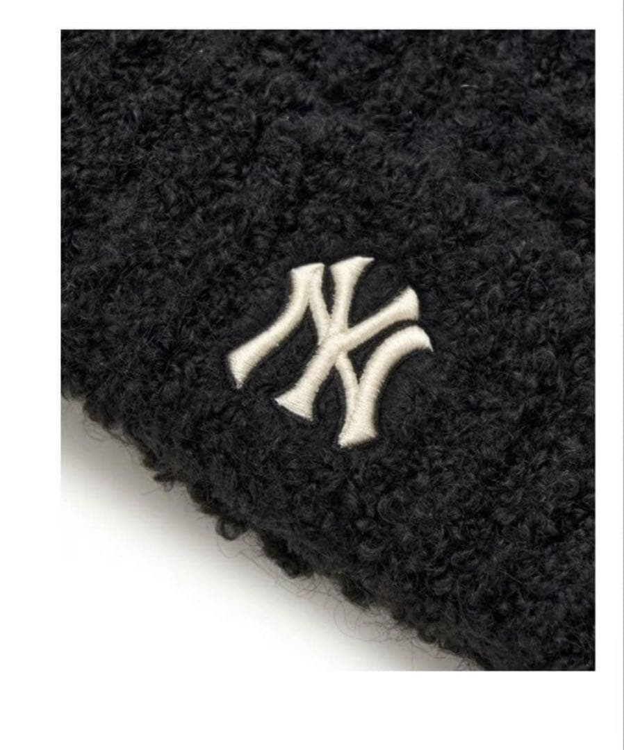 ラスト1点　韓国　MLB korea 猫耳　ニット帽　オンライン完売品