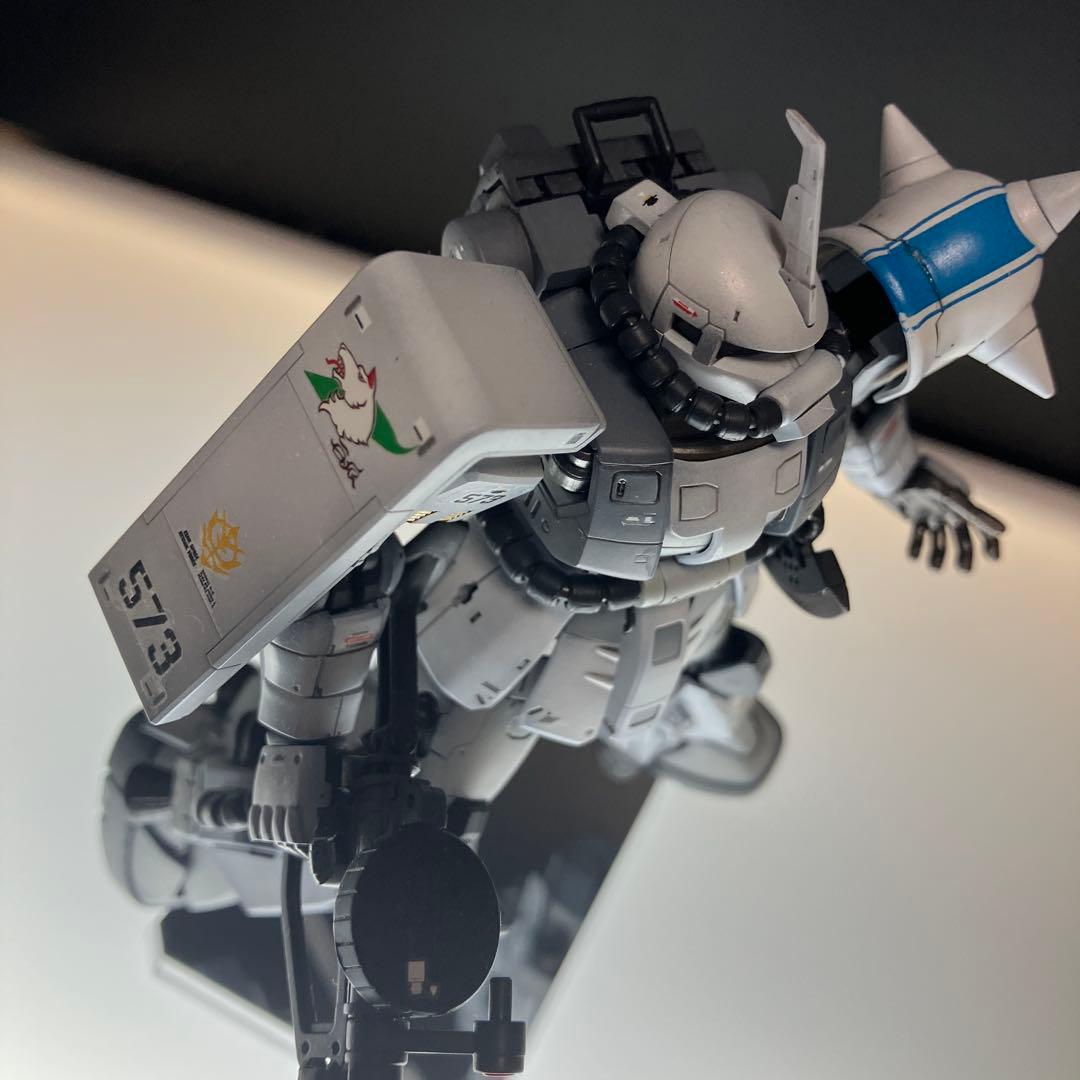 【塗装済】RG MS-06R-1A シン・マツナガ専用ザクII 【完成品】