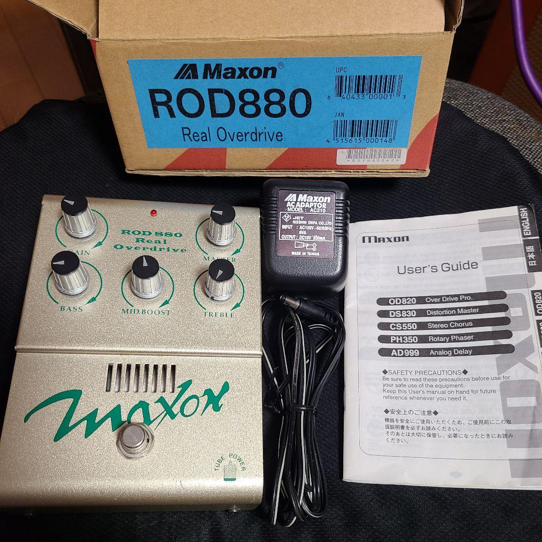 Maxon ROD880 Real Overdrive with AC アダプタ