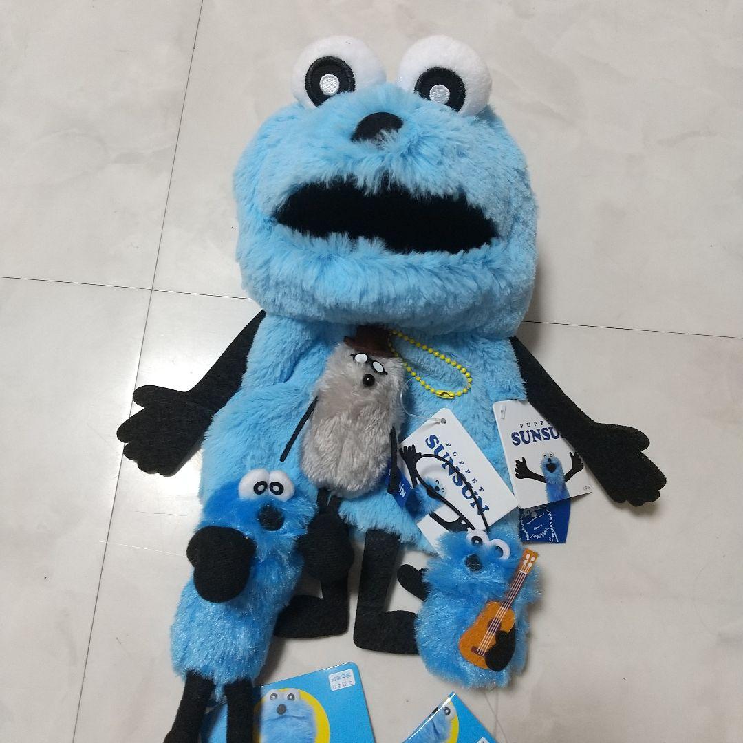 新品　パペットスンスン　ぬいぐるみ　マスコット　セット