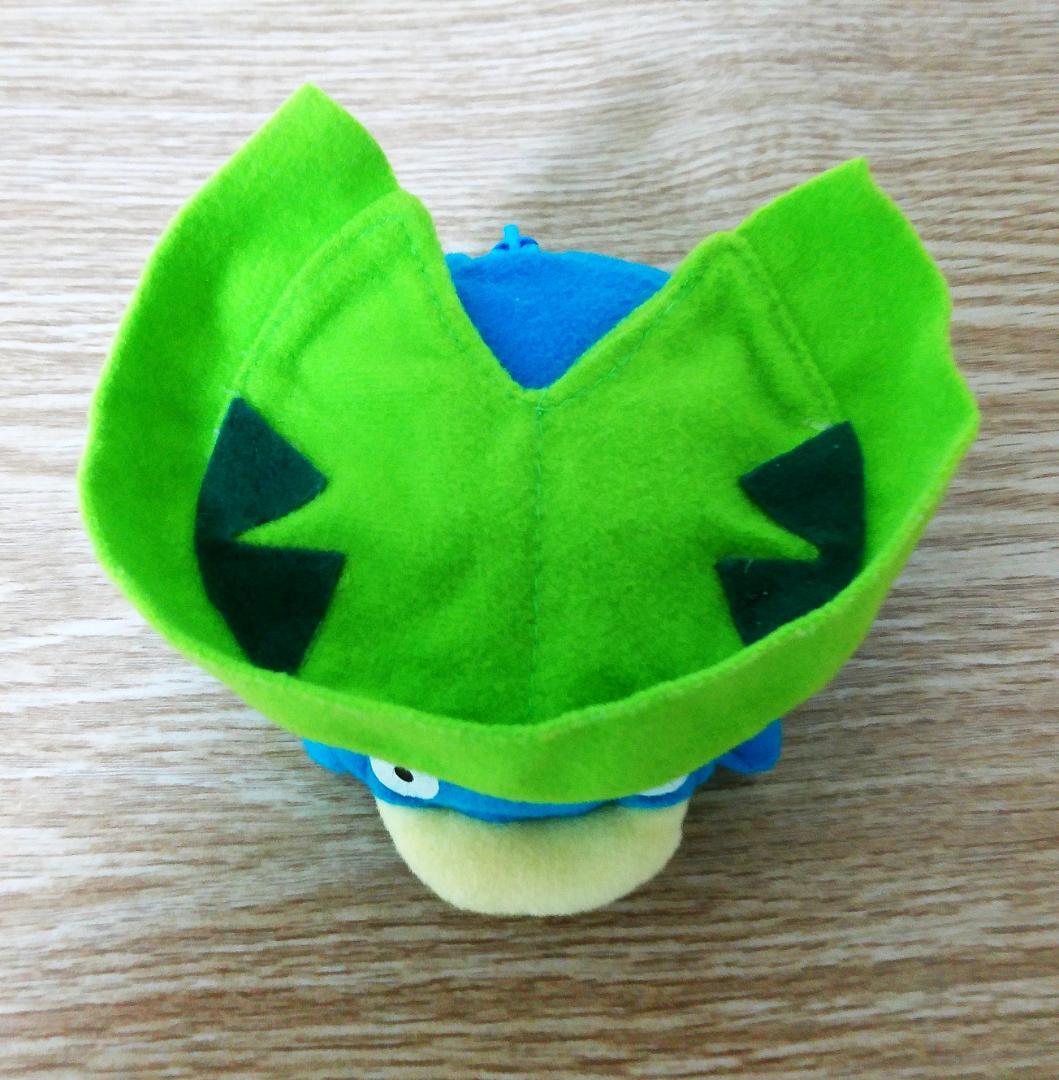 ポケモン　リバーシブル　ぬいぐるみ　ハスボー　モンスターボール　U-MATE製