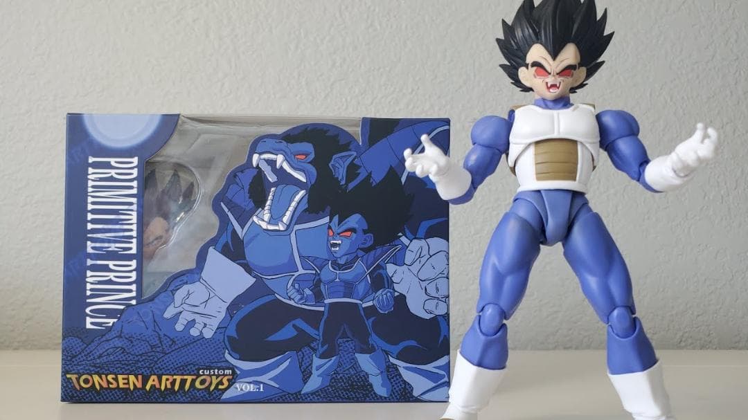 S.H.Figuarts ベジータ 同サイズ 改造ヘット 4種