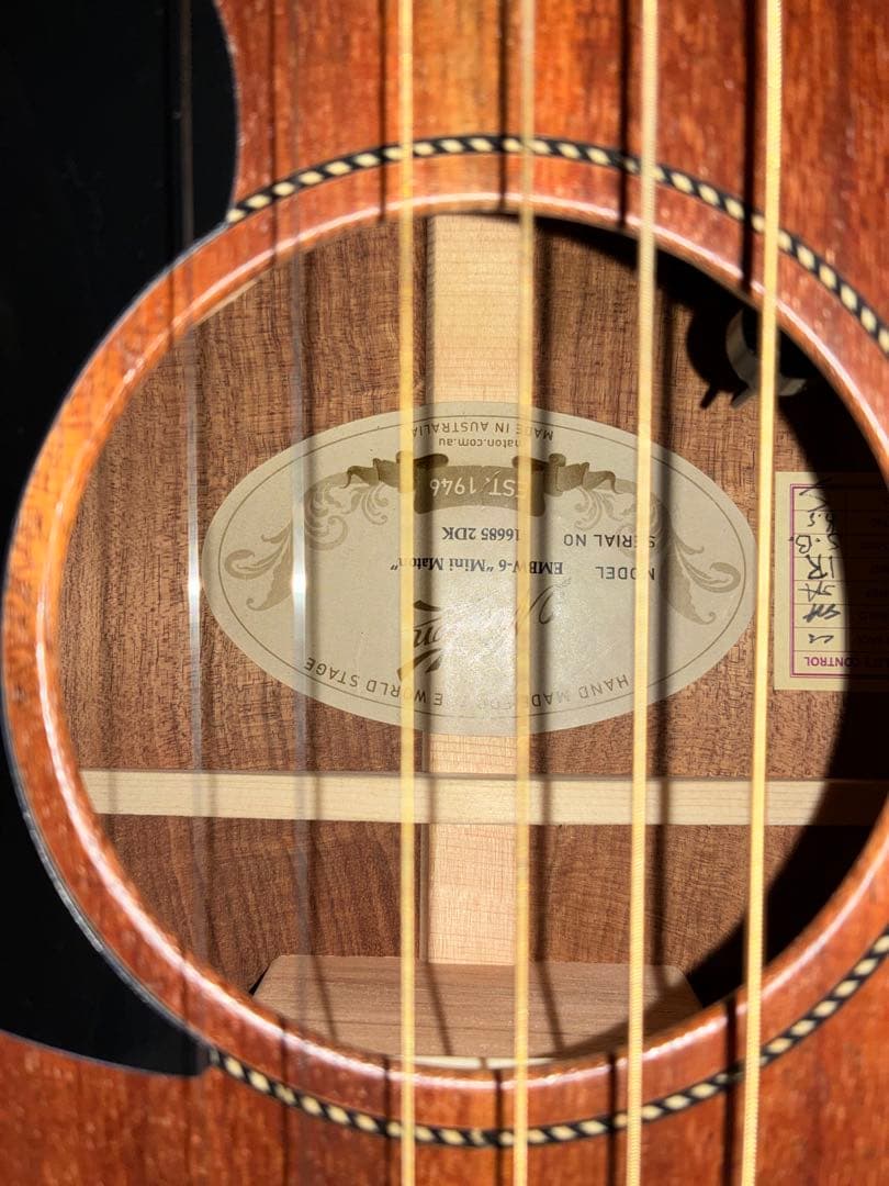 メイトン　ギター　mini maton