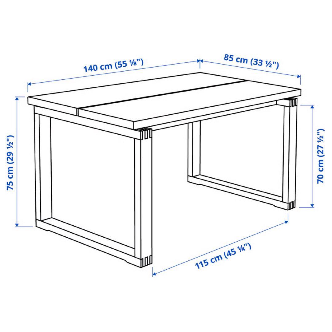◾️IKEA◾️ 送料込 モールビロンガ　140㎝ テーブル