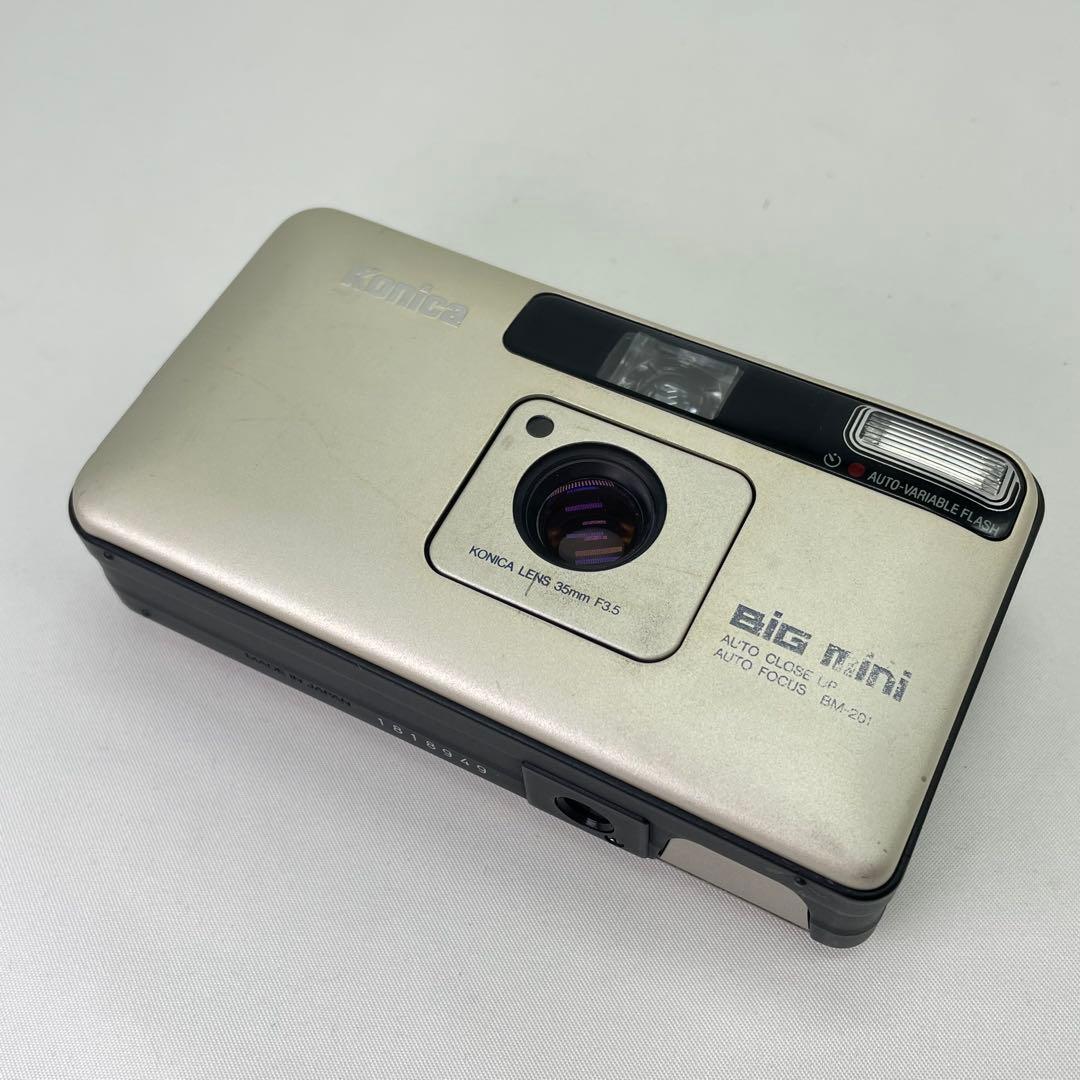 【動作OK】Konica big mini bm-201 コニカ ※K195