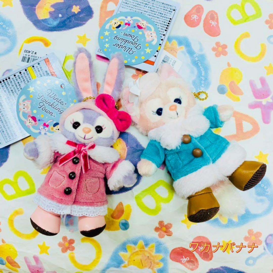 リーナベル　ステラルー　ぬいぐるみバッジ　ウィンター トゥインクリング タウン