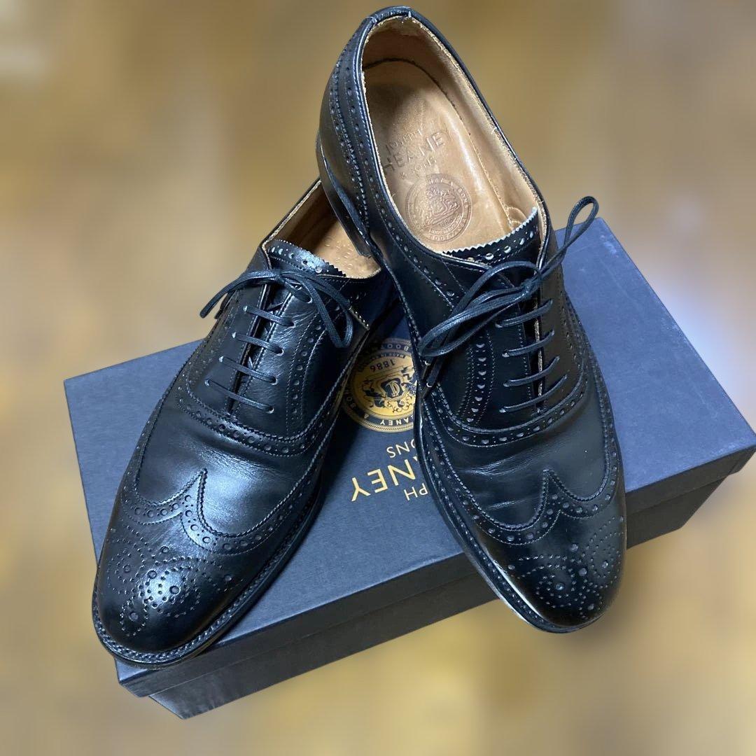 美品■■CHEANEY ジョセフ チーニー ARTHUR III ウィングチップ