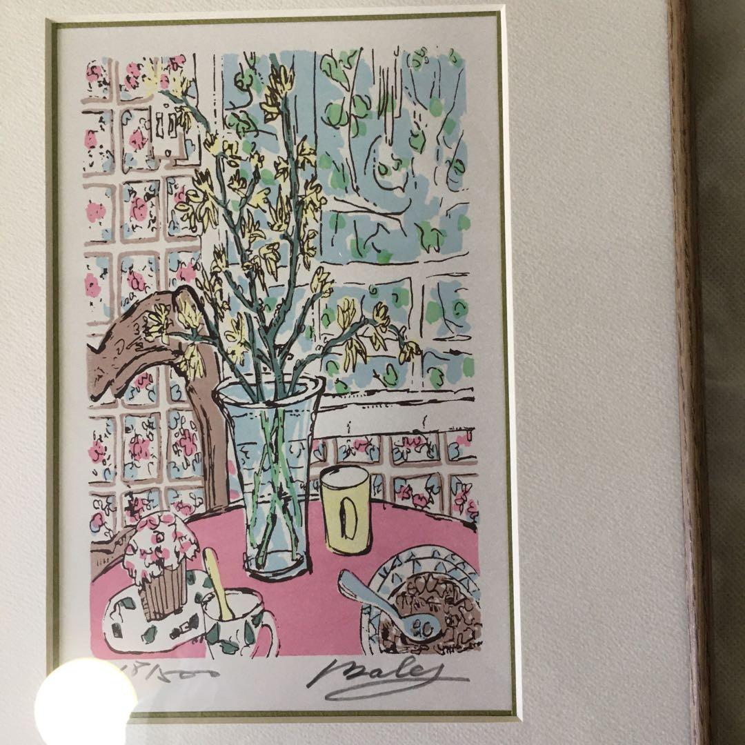 リトグラフ版画　ジャンバレー作品