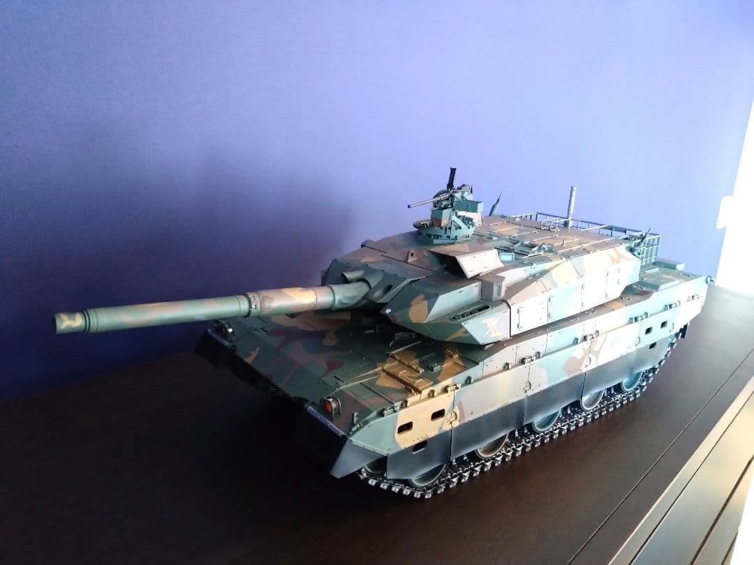 1/16RC 陸上自衛隊 10式戦車 フルオペレーション(プロポ付)