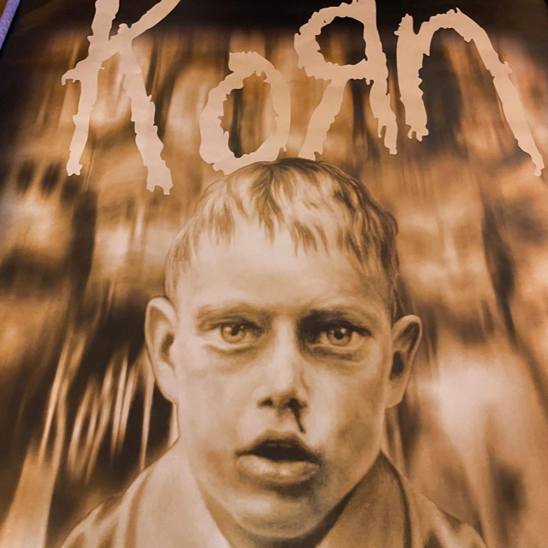 00s デッドストックKORN 大判ポスター