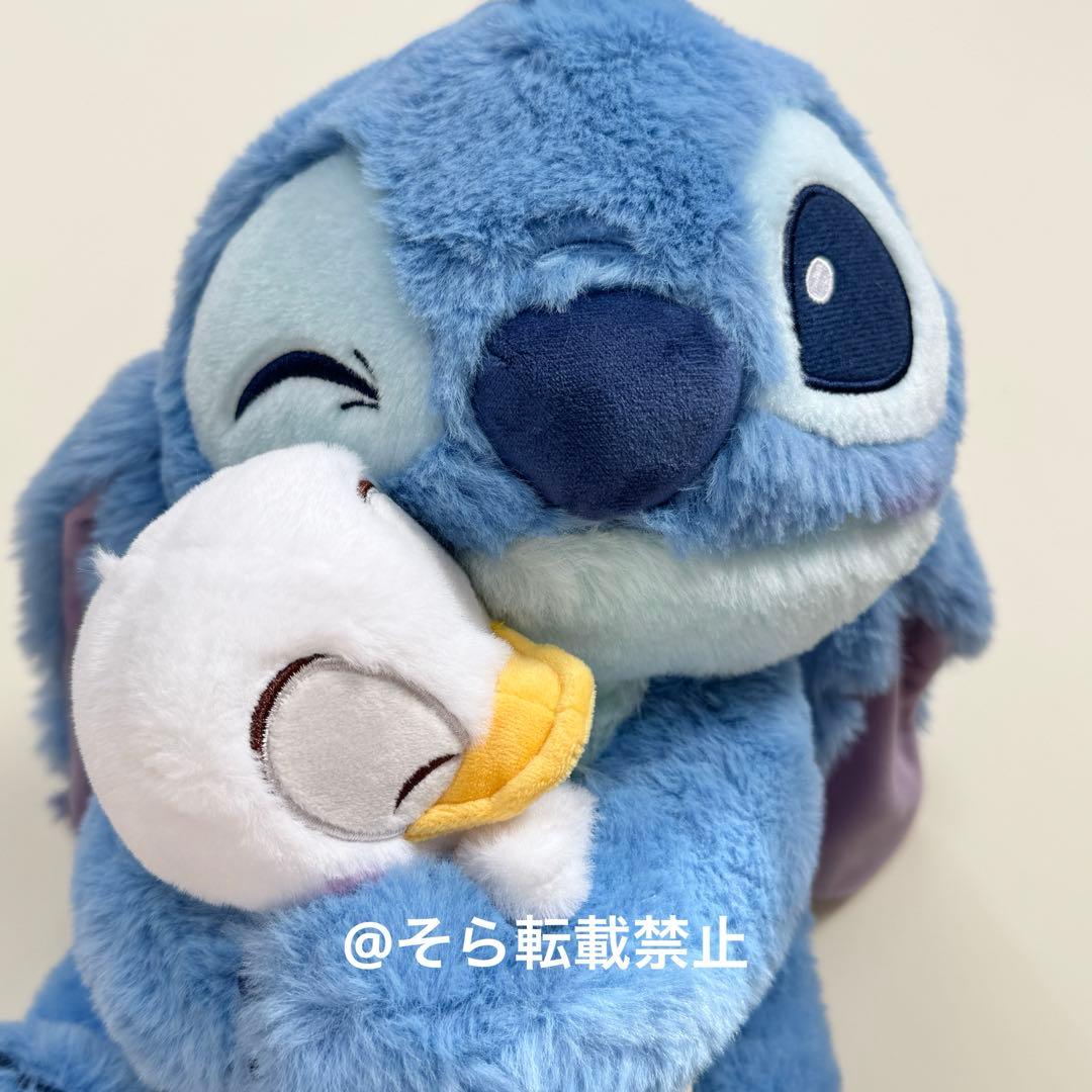 【正規品】スティッチの日 ぬいぐるみ アヒル 626 ディズニーストア