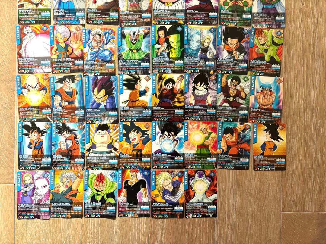 ドラゴンボール　データカードダス　まとめ売り　爆レア　孫悟空　ベジットゴテンクス