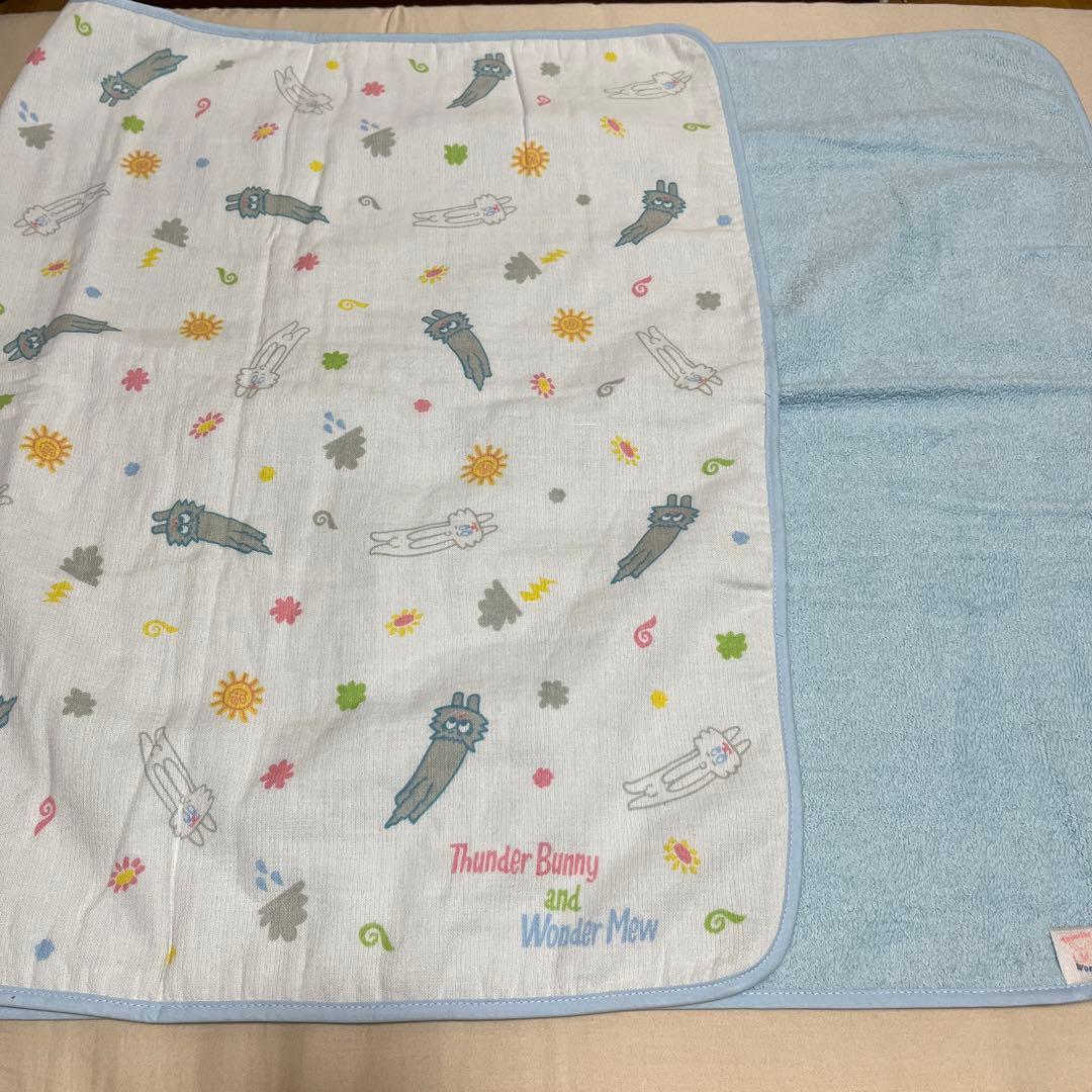 サンダーバニー　タオルケット　ブルー　新品
