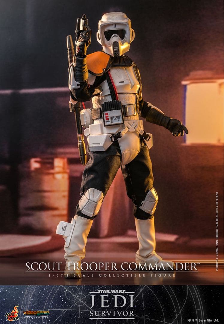 ホットトイズ VGM53 サバイバー1/6 スカウト・トルーパー・コマンダー
