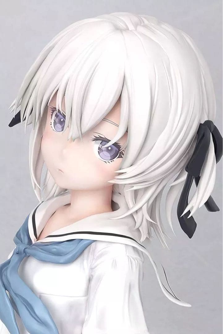 【新品同様】眞白いこね フィギュア 1/5スケール かぷりちお 色素薄いJC