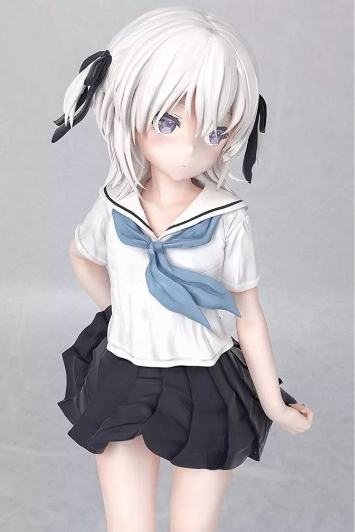 【新品同様】眞白いこね フィギュア 1/5スケール かぷりちお 色素薄いJC