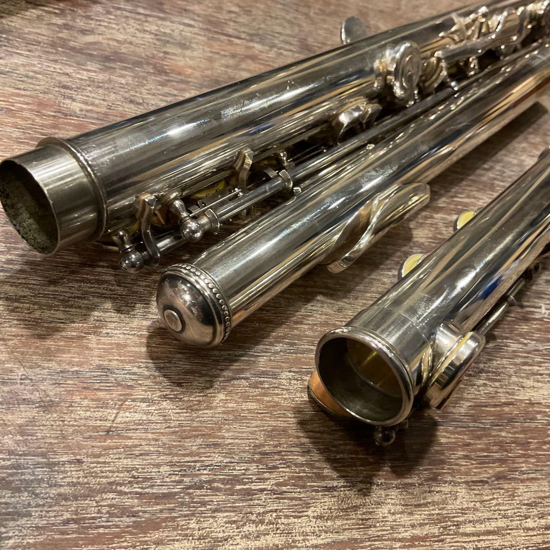 YAMAHA ヤマハ フルート YFL-351 リップ銀製 管体銀メッキ 吹奏