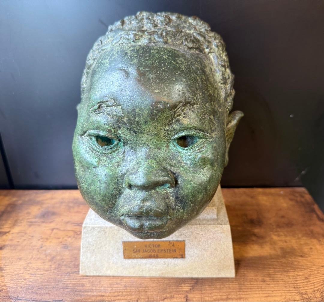 Jacob Epstein \"Victor\" ブロンズ ジェイコブ・エプスタイン