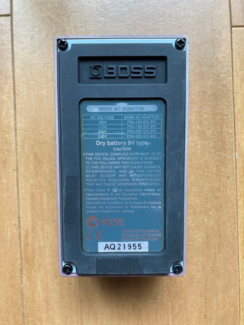 BOSS BF-3 フランジャー FRANGER 2002年 発売初年
