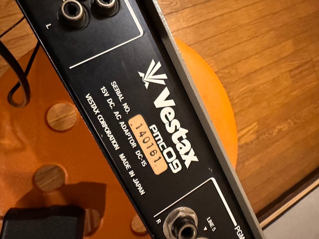 Vestax PMC-09 表面美品 ビンテージDJミキサー 動作品