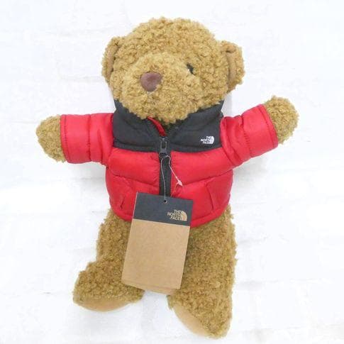 ザ ノースフェイス TNF ヌプシベア ぬいぐるみ 赤 レッド