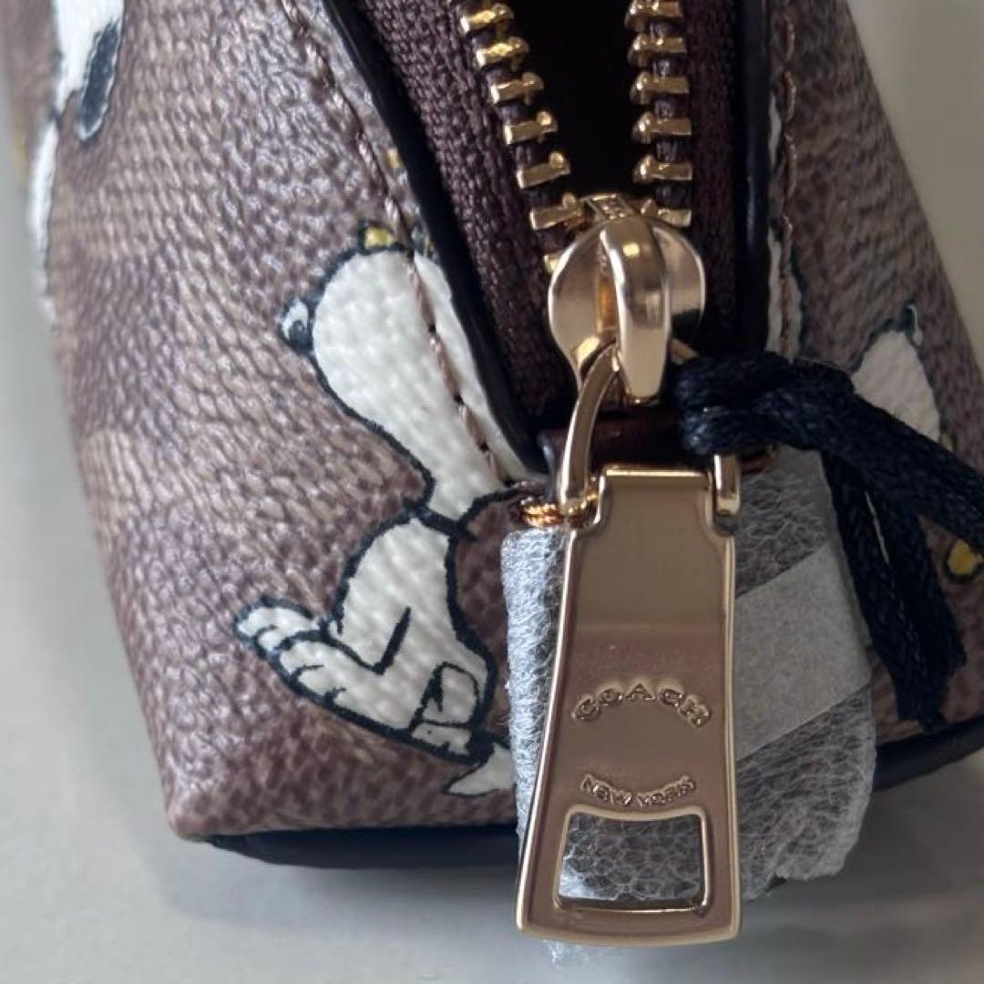 ⭐︎新品タグ付⭐︎【限定】COACH スヌーピー ポーチ/ペンケース