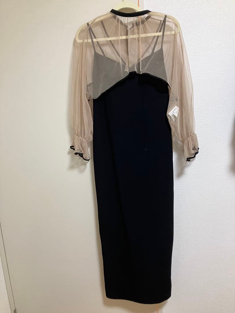 Ameri／MANY WAY AIRY VEIL DRESS