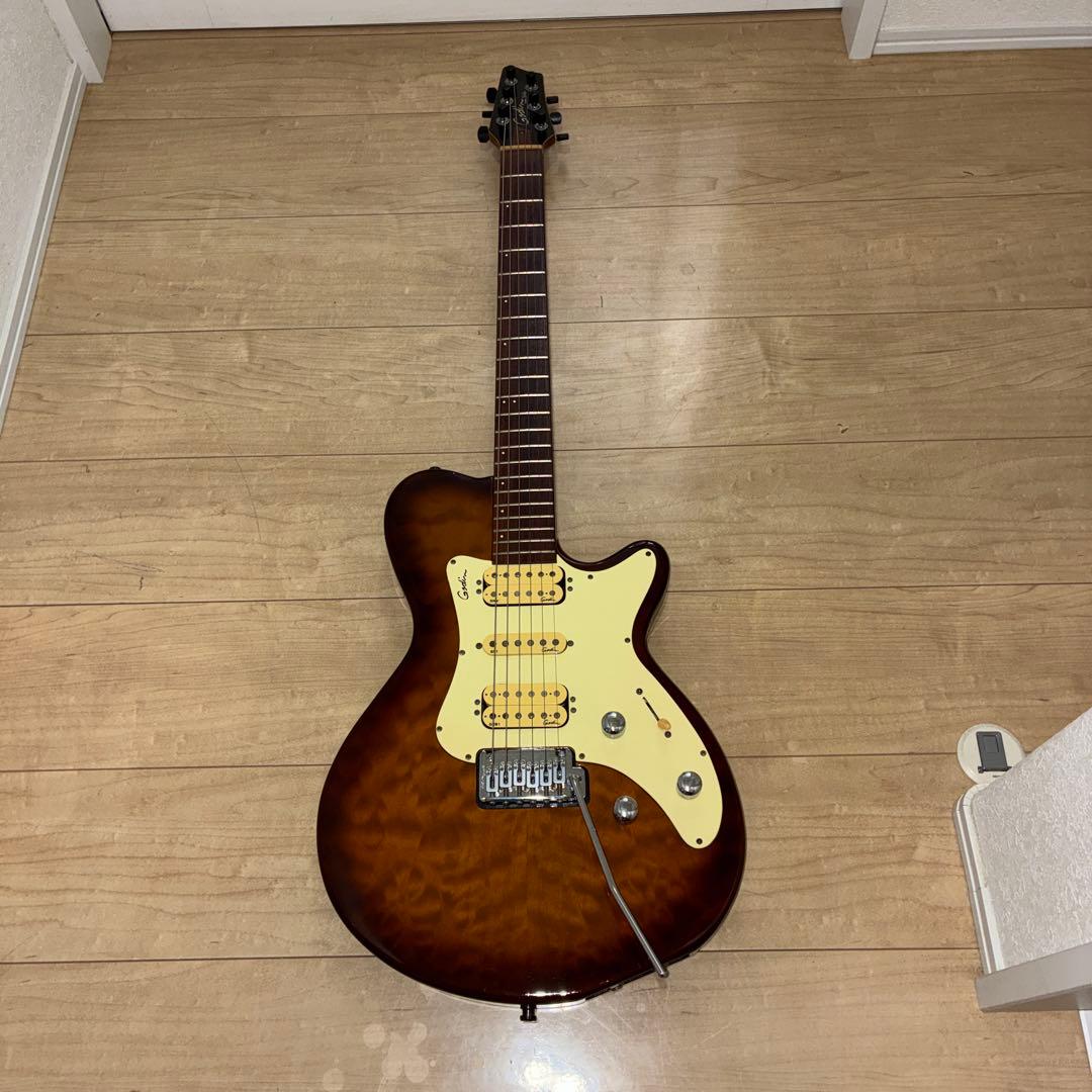 希少！！godin solidac ゴダンソリダック　ピエゾ内蔵 エレキギター